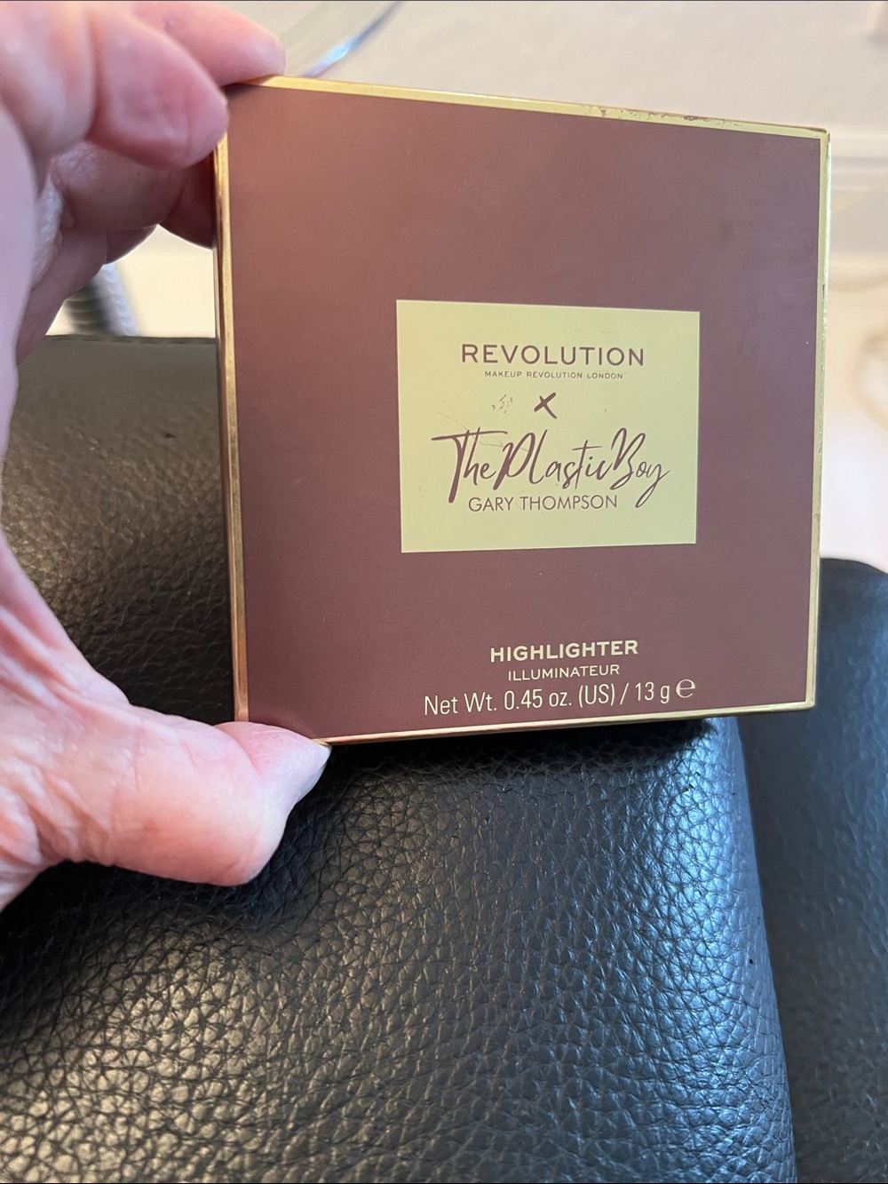 REVOLUTION Highlighter Compact in ROSE GOLD